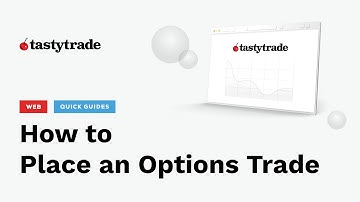 Web Browser Platform Quick Guide: How to Place an Options Order