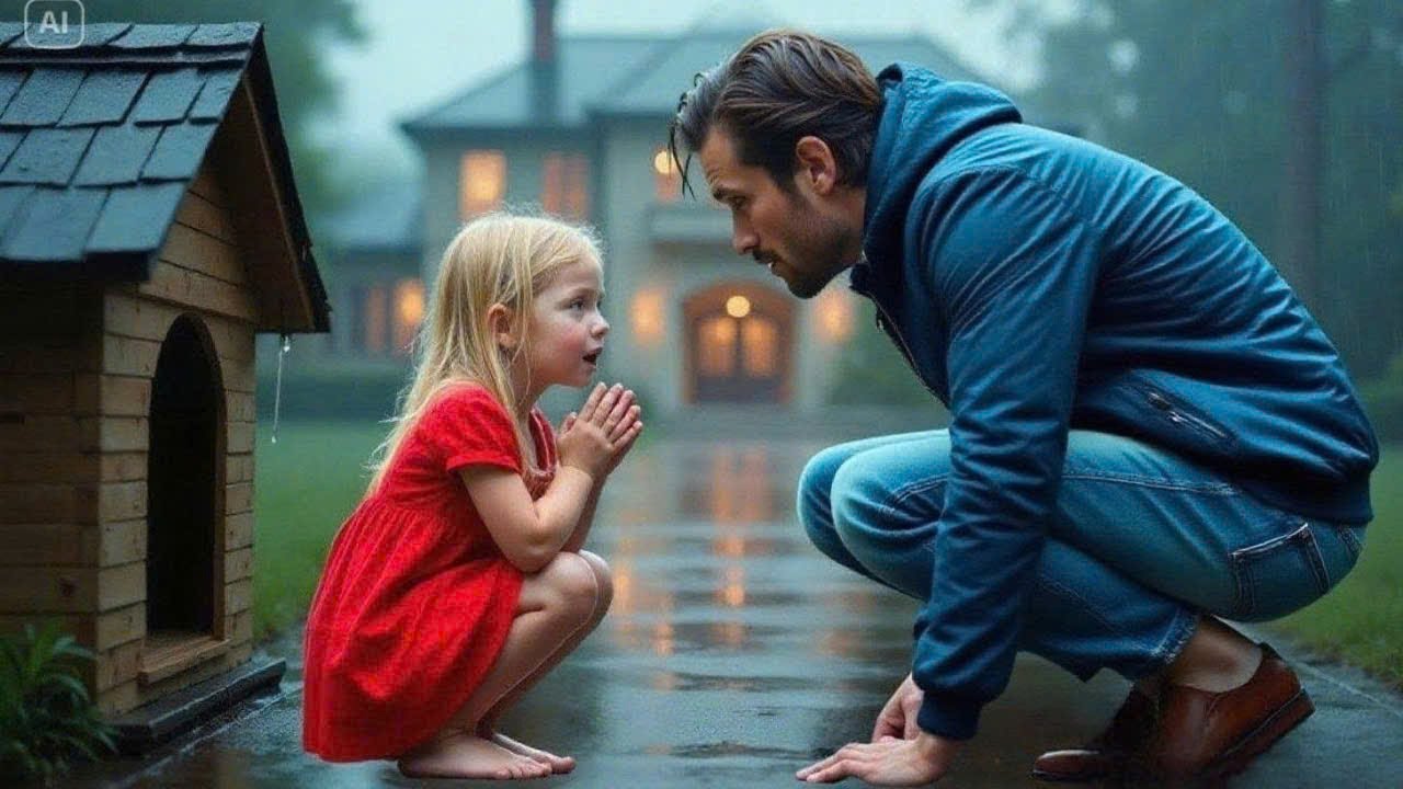 Une pauvre fille supplie de dormir dans une niche — La réponse du millionnaire choque tous