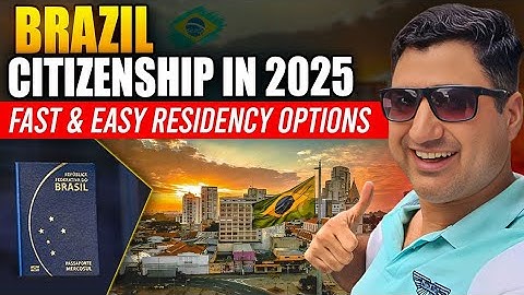 Brazil Citizenship & Residency in 2025 (Cheap & Fast Process) thumbnail