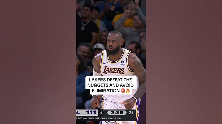 The Lakers FINALLY BEAT THE Nuggets!😭 - DayDayNews