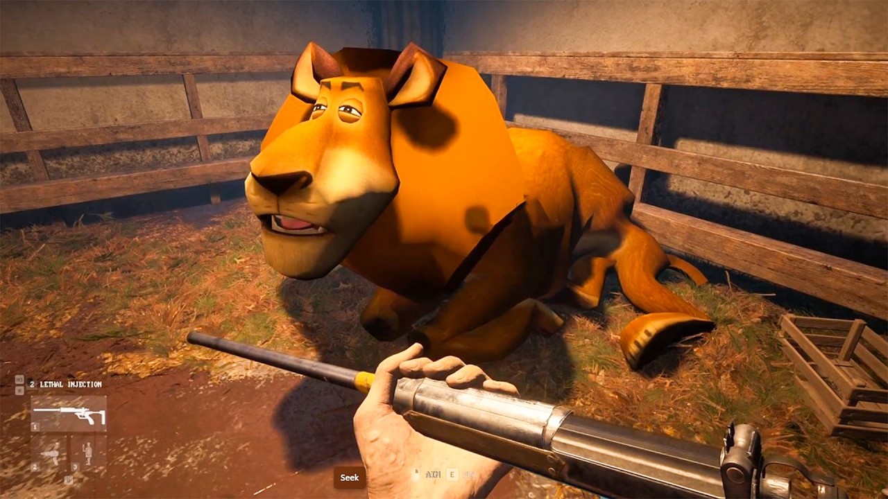 Зоохозис, но в стиле «Мадагаскара», и это УЖАСНО... (Львы)