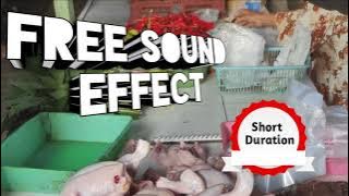 market sound effects - efek suara pasar