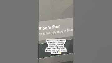 Stop using ChatGPT. This AI tool for writers is SUPERIOR 💫