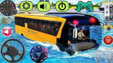 IMPOSSIBLE BUS STUNT DRIVING 2020 - MEGA RAMP RACING DRIVING SIMULATOR - ANDROID GAMEPLAY #2