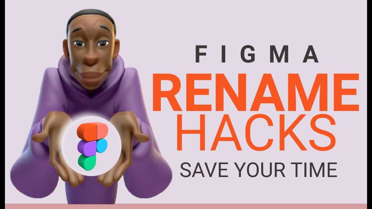 Rename in figma , figma rename hacks, bulk rename in figma - YouTube