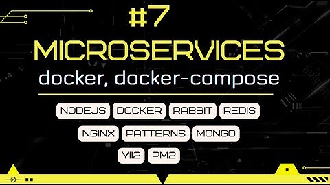 First setup of docker and docker-compose. Installing rabbit, redis, adminer via docker-compose.