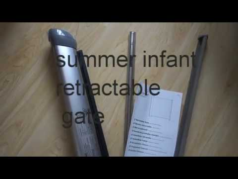 summer infant walk thru retractable baby gate