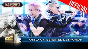 Tan chảy trong từng giai điệu với Anh Là Ai? của DT Tập Rap & Công Hiếu | Rap Việt 2023 [Live Stage]