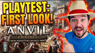 🛠️ ANVIL EMPIRES - FIRST LOOK PLAYTEST! (New Persistent World MMO)