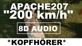 [8D Audio] APACHE207 - 200 km/h I DEUTSCHRAP 8D + LYRICS