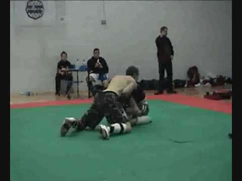 Michael Nissen at the Amateur MMA League (Burton G...