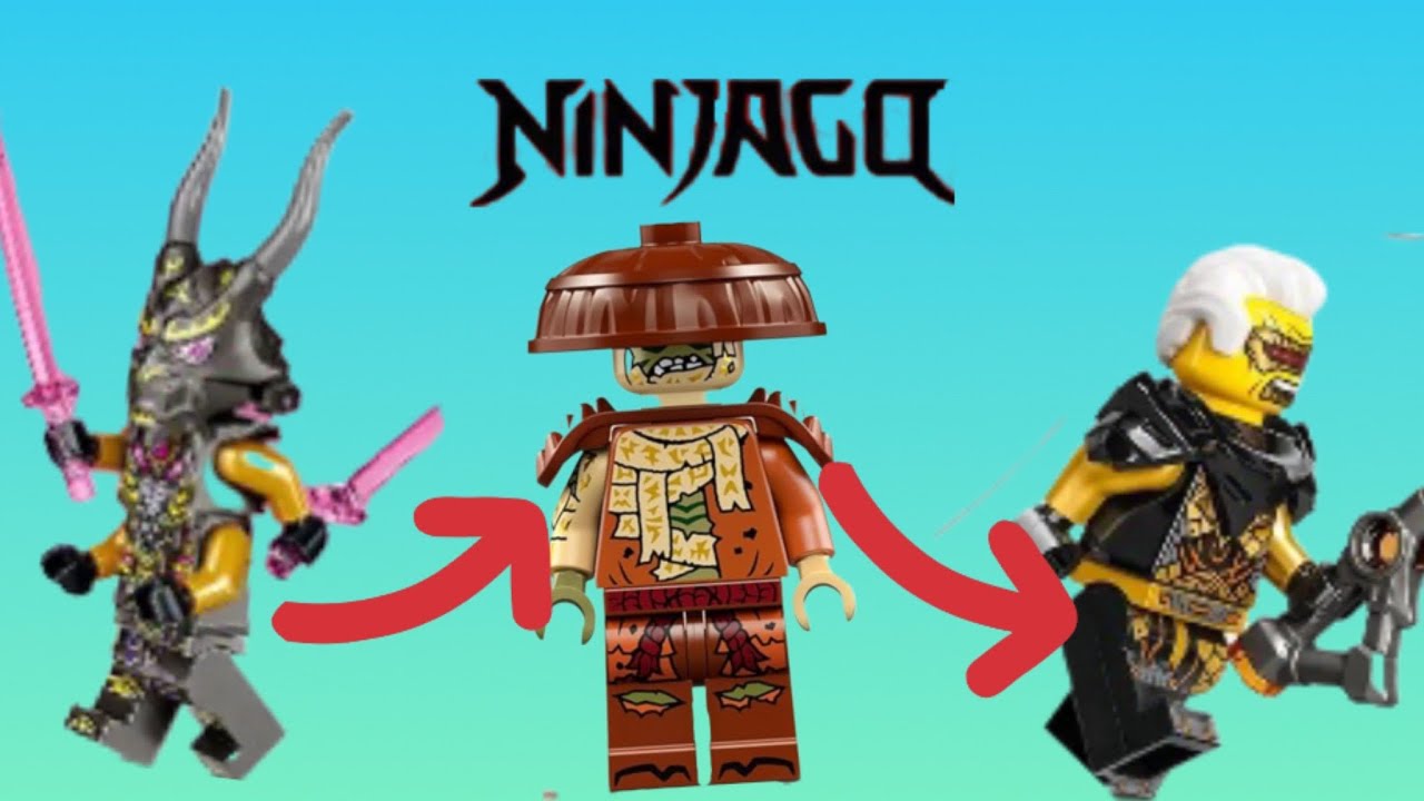 Моя коллекция минифигурок лего ниндзяго