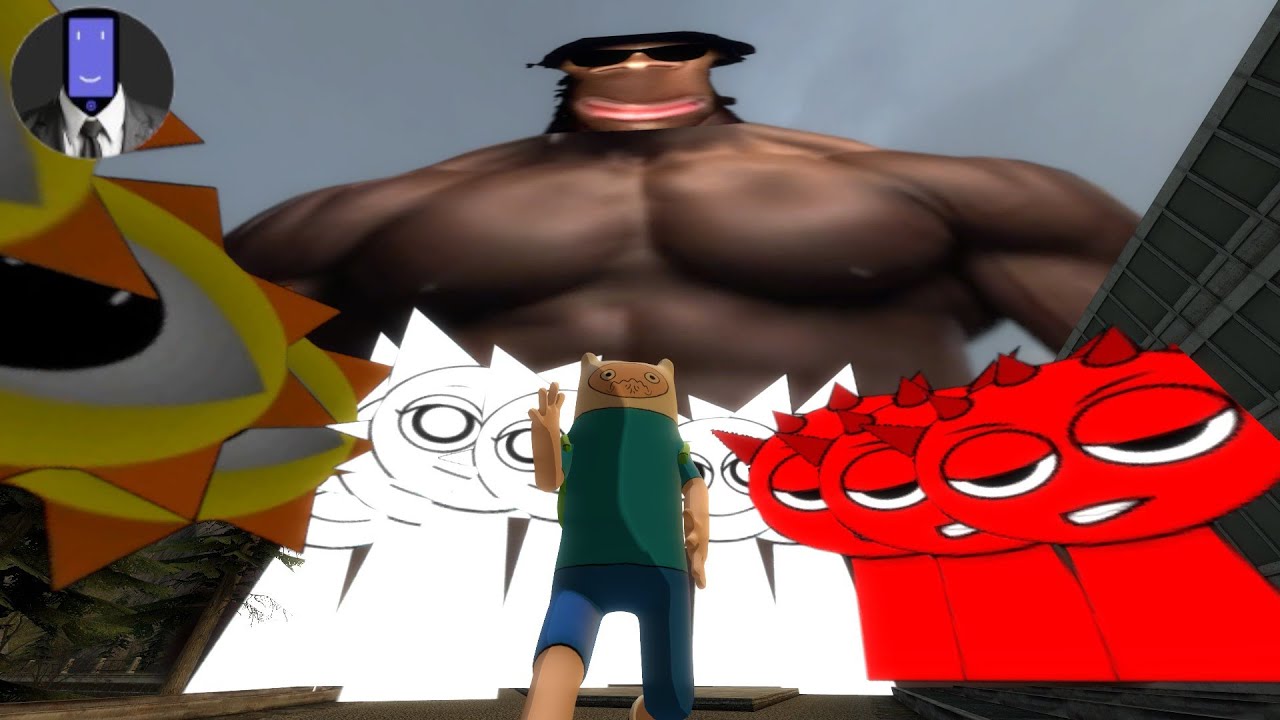 Many Sprunki And My Name Is Aughhh Strongly Want To Catch Me