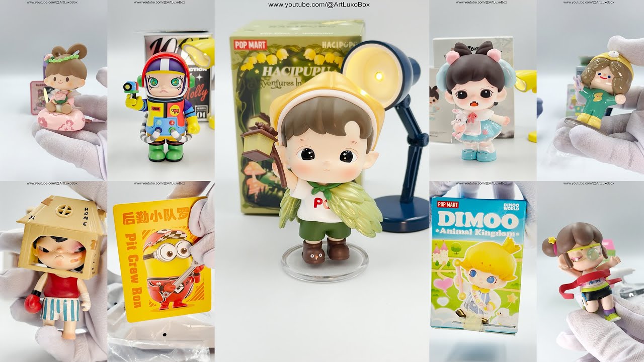 Unboxing Blind Box Art Toys Figures & Luxo | Ep 8