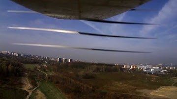 MPX Fun Cub on-board camera + crash