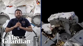 Emirati astronaut to make history after longest-ever Arab space mission