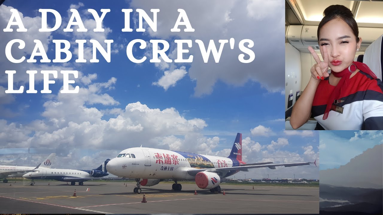 A Day in My Life as a Cambodian Cabin Crew 🇰🇭 | Preparation \u0026 Grooming