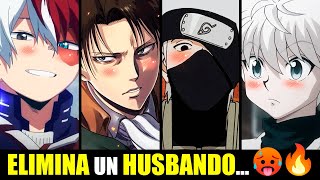 Elimina al HUSBANDO más POPULAR del ANIME | Animes 2021 Husbandos más populares Levi | Wade Otaku