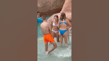 🌞Dream Water Park Lazy River And Swimming Pool Nice Day🐬 #lazyriver #waterpark