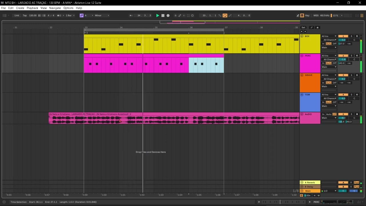 COMO FAZER BEAT MTG BH | BEAT #5 | ABLETON LIVE | DOWNLOAD DO PROJETO NA DESCRIÇÃO
