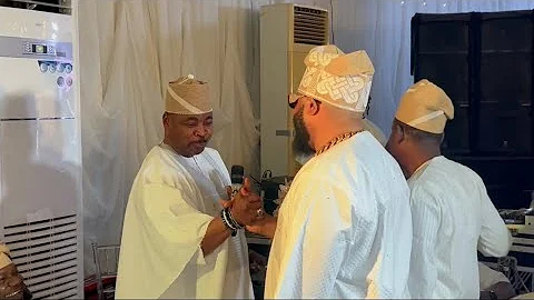 MC OLUOMO & SAMLARRY AT ACTRESS MIMIANO 45TH BIRTHDAY 