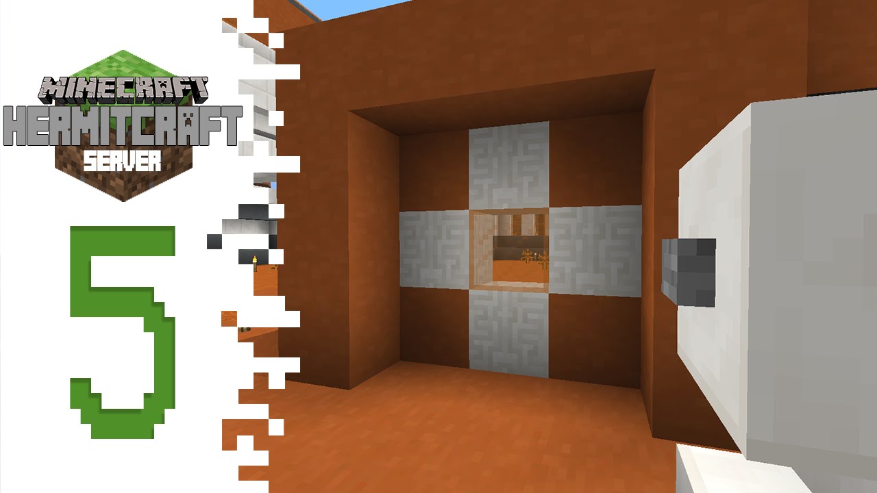 Hermitcraft (Minecraft) EP05 Door And Landing Pad! YouTube