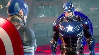 Captain America Meets Captain America From a Different Dimension