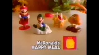 1990 Mcdonalds Mario Bros 3 Happy Meal Commercial