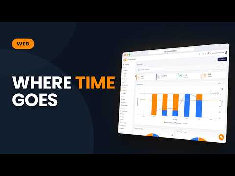 Time Tracking Statistics and Charts | Timesheet Web App Tutorial