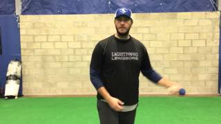 Long Toss And Pull Down Throws With A Baseball