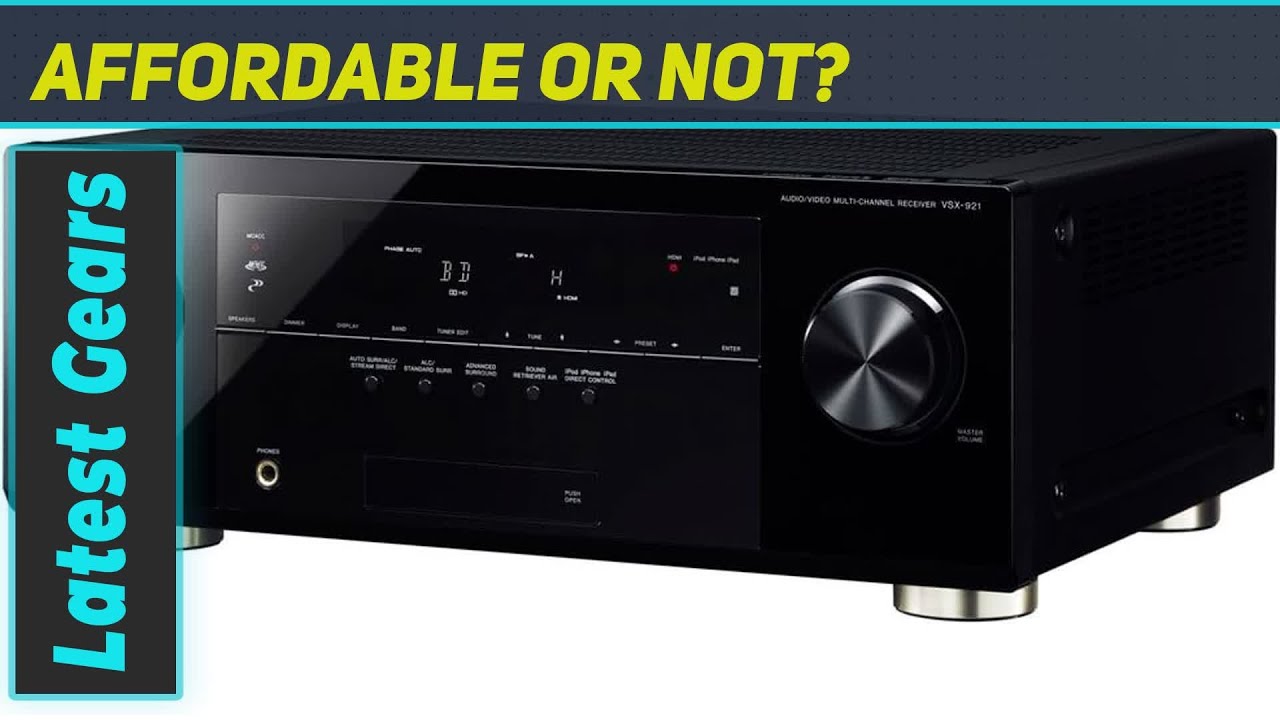 Pioneer VSX921K AV Receiver Review: Unleashing Home Theater