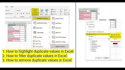 Filter for Duplicates with Conditional Formatting in Excel (Tips and Tricks)