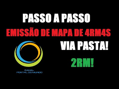 PASSO A PASSO - EMISSÃO DE MAPA DE 4RM4S (RESUMO DO ACERVO TODO)