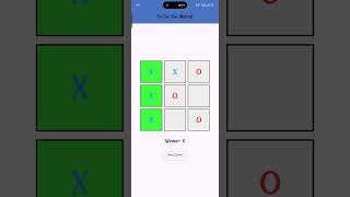 TicTacToe game using Flutter