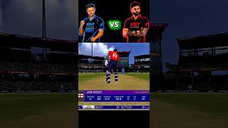 Virat Kohli vs Joe Root 🏏 The Ending Was Brutal! 😳 #cricket #shorts