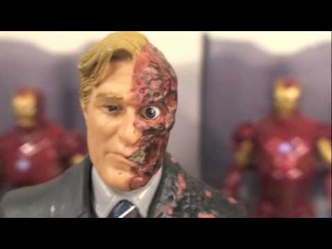The Dark Knight Movie Masters Two-Face Action Figure Toy Review