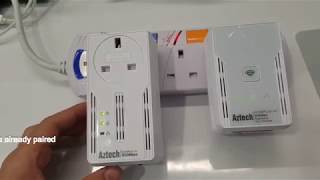 HL115EP and HL117EW Homeplug Pairing