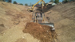 Update Professional Concrete Canal Building Bulldozer  ZOOMLION Pave Leveling Stone Foundation