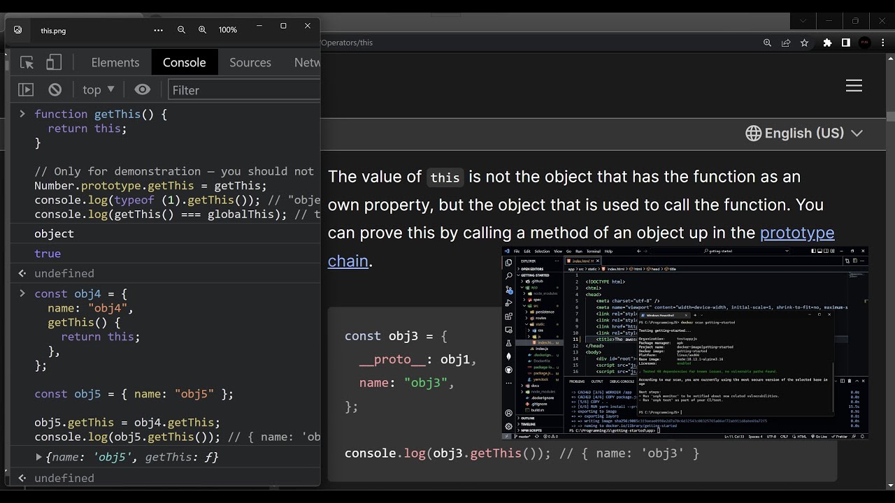 THIS keyword: Prototype Chain - JavaScript - YouTube
