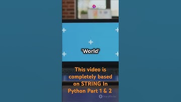 String in Python # concatenate and replicate operator for string