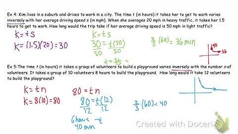 5.1 GT 7.1 H Inverse Variation Rational Parent