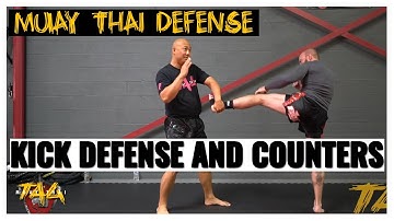 Muay Thai Kick Defense and Counters with Chris Aboy and Brian Stanley at Stanley Combatives