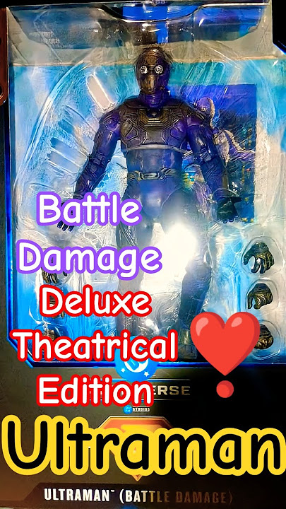 ✓ 🦸🏼 Ultraman | DC Studios Superman | Deluxe Theatrical Edition | Mcfarlane Toys | (Battle Damage)
