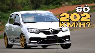 ONLY 202 KM/H MAXIMUM SPEED: WHY IS THE SANDERO R.S. SO SLOW ON A STRAIGHT?