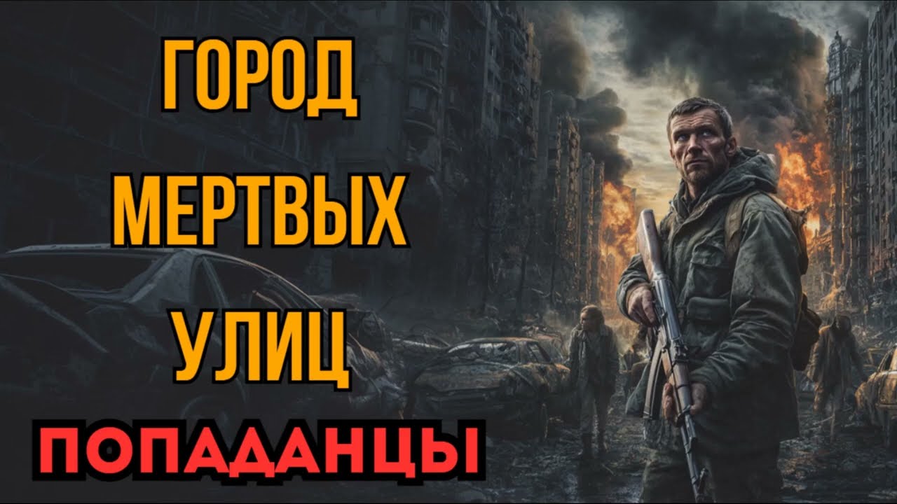 📖 ПОПАДАНЦЫ АУДИОКНИГА | ГОРОД МЁРТВЫХ УЛИЦ
