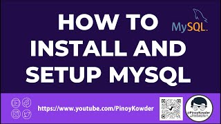 「PinoyKowder」→ How to download install and configure MySQL Server Database  in Windows 10 (Tagalog)