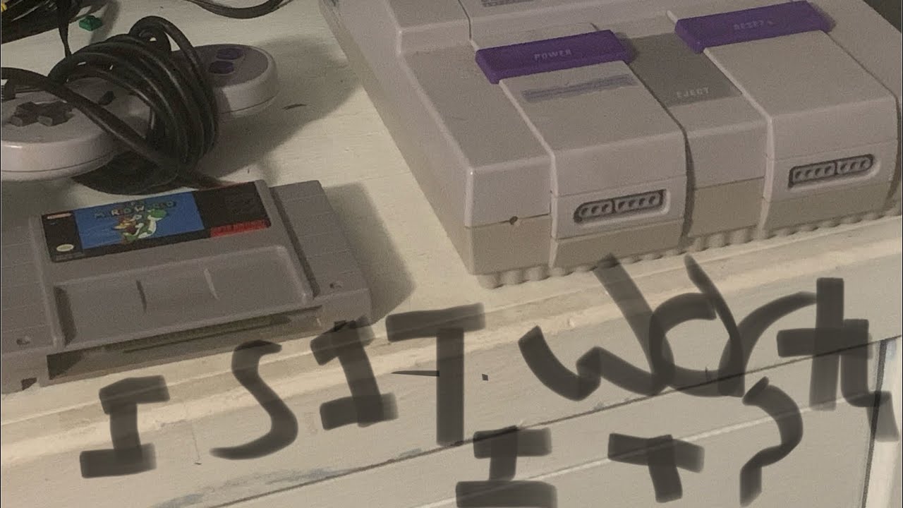 I bought an SNES in 2025