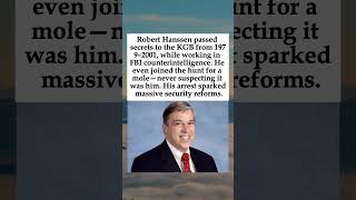 Fbi Agent Robert Hanssen Spied For The Kgb For 22 Yearseven Helped Search For The Mole