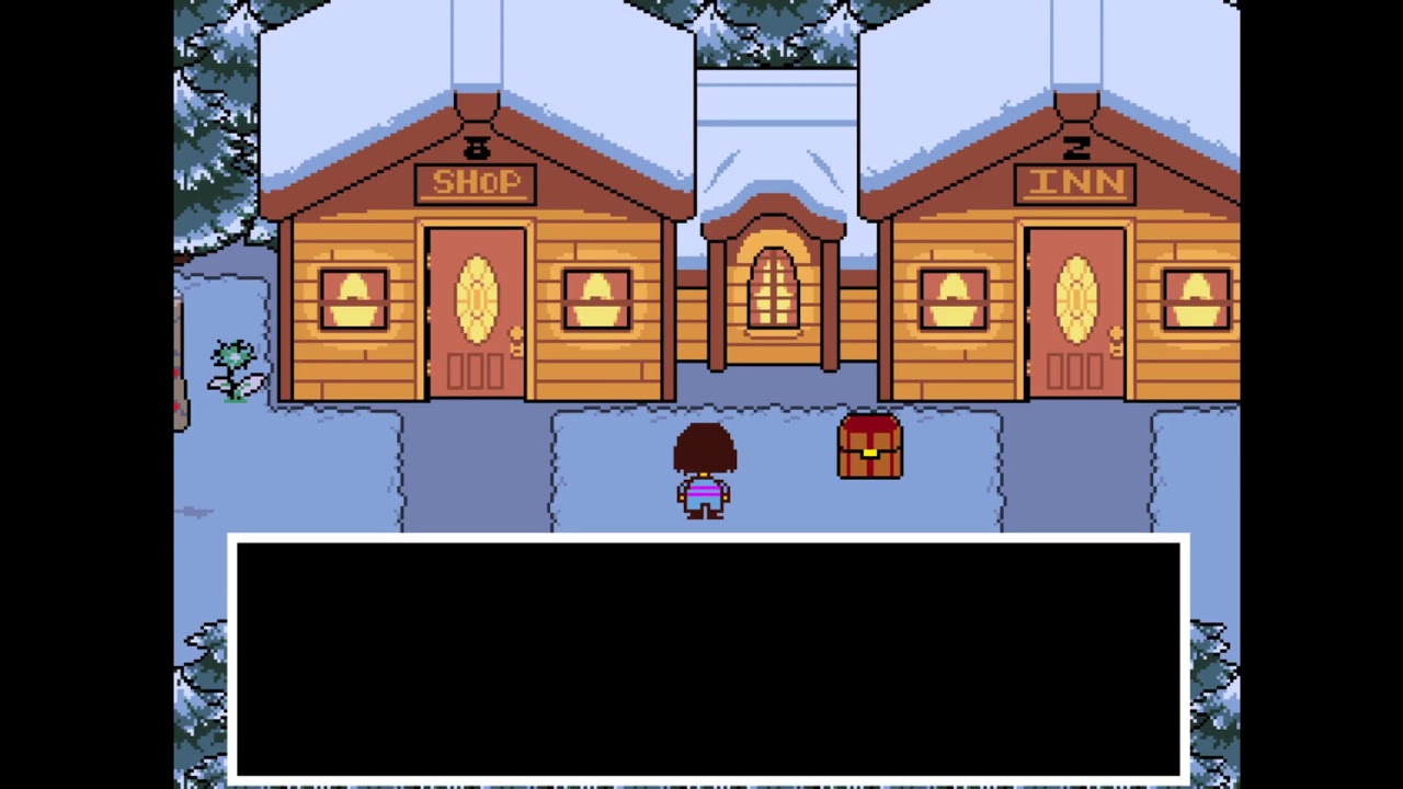 Карта undertale сноуден