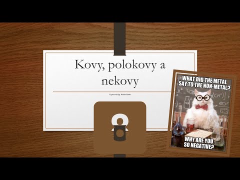 Video: Ako sa používajú kovy a nekovy?